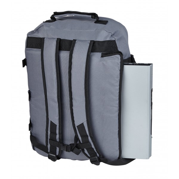 Falcon Lightweight Travel 15.6" Laptop Backpack - FI1006 Grey