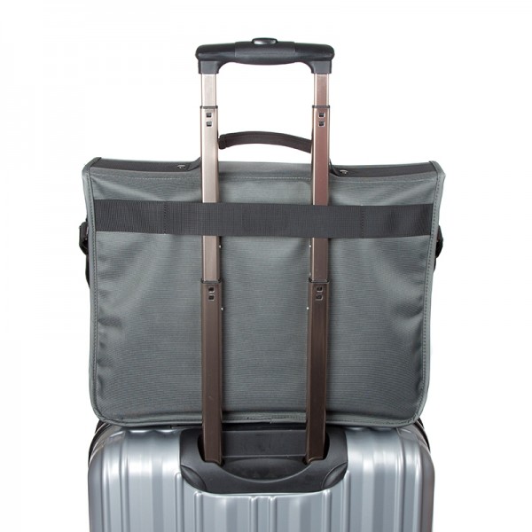 i-stay 15.6" Laptop/Tablet Messenger Bag is0501 Black, Grey and Red