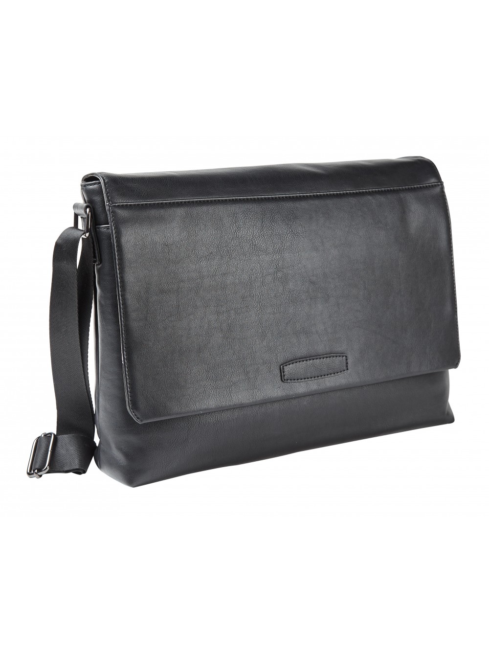 15.6 Falcon PU Messenger Bag FI2540 Black