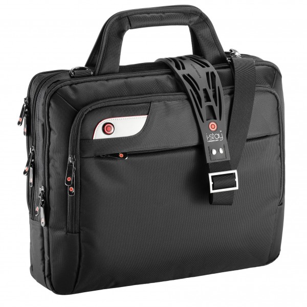 i-stay 15.6" Laptop Organiser Bag is0104 Black