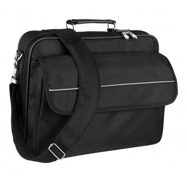 Falcon 15.6" Laptop Briefcase - FI2575 Black