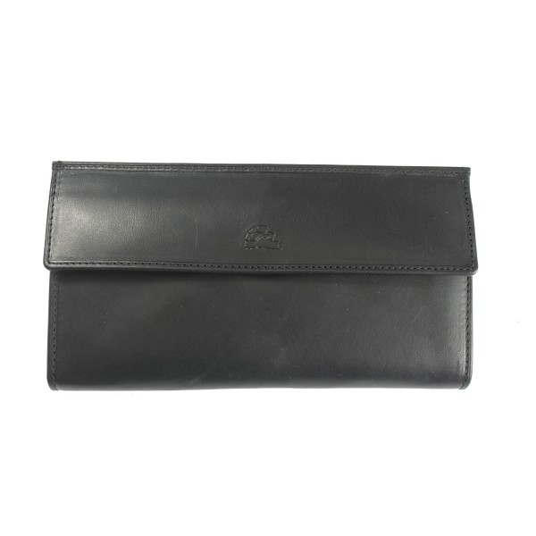 Tony Perotti Italian Vegetale Leather Purse - TP2966G Black