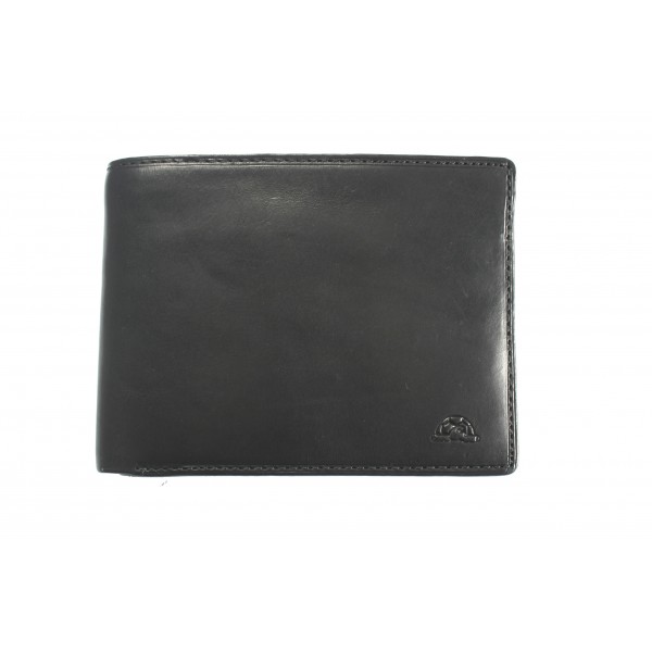 Tony Perotti Italian Vegetale Leather Wallet - TP2993G Black