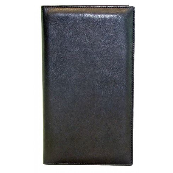 Falcon Leather Travel Wallet - FI4005 Black