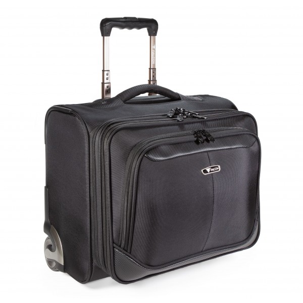 Falcon 2 Wheeled Mobile 15.6" Laptop Business Trolley Case - FI2567T Black