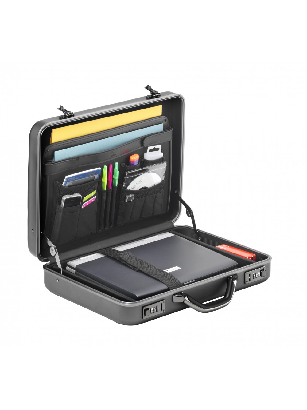 Aluminum laptop briefcase store
