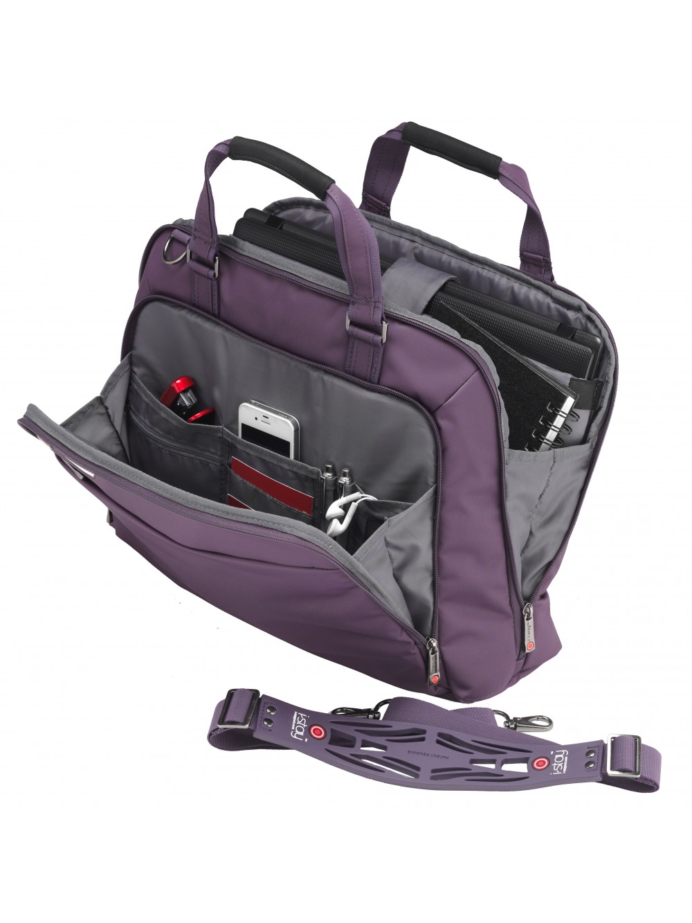 15.6 i stay Ladies Laptop Bag IS0126 Purple