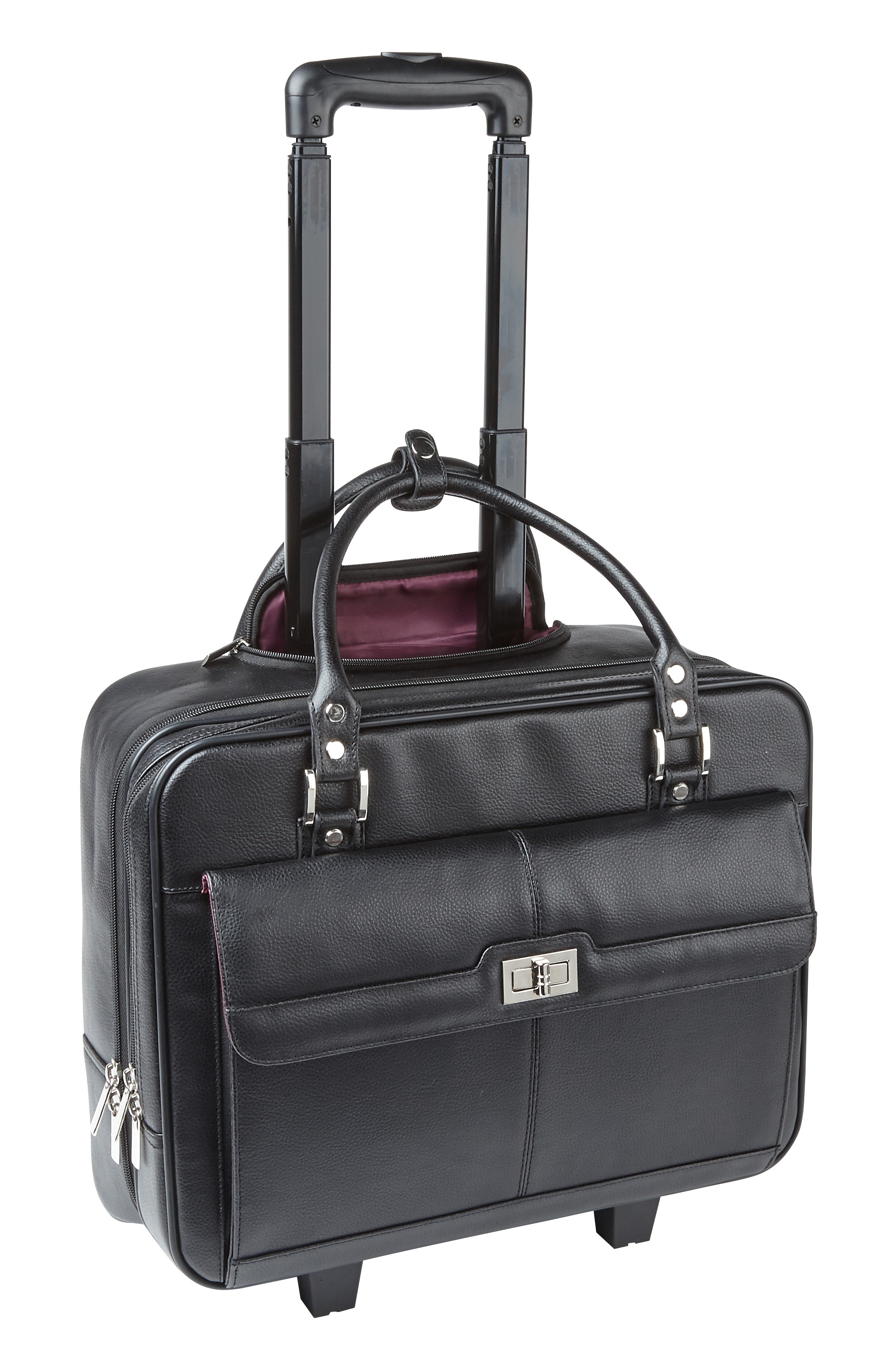 Opvoeding Verlichting Lijm Falcon Laptop Trolley Case - FI2569T Black