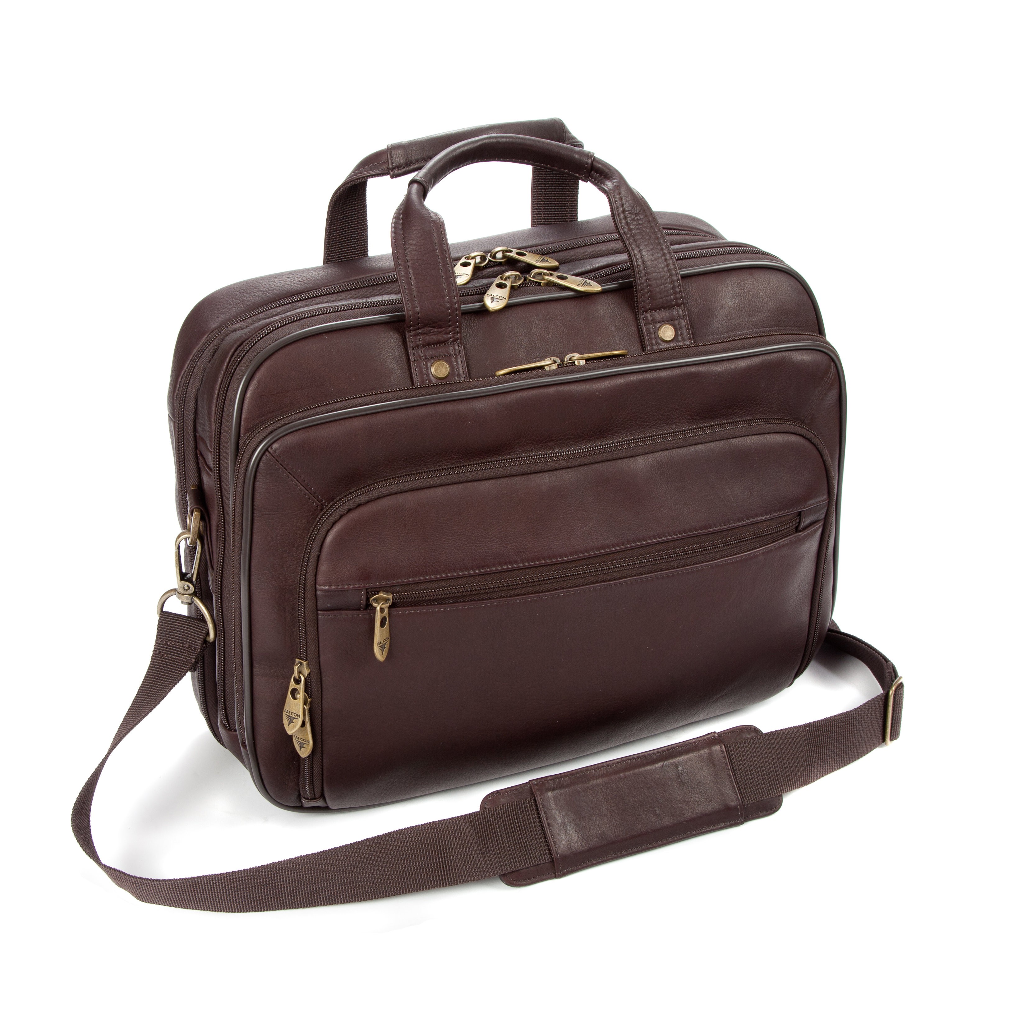 Colombian leather rfid laptop cheap portfolio