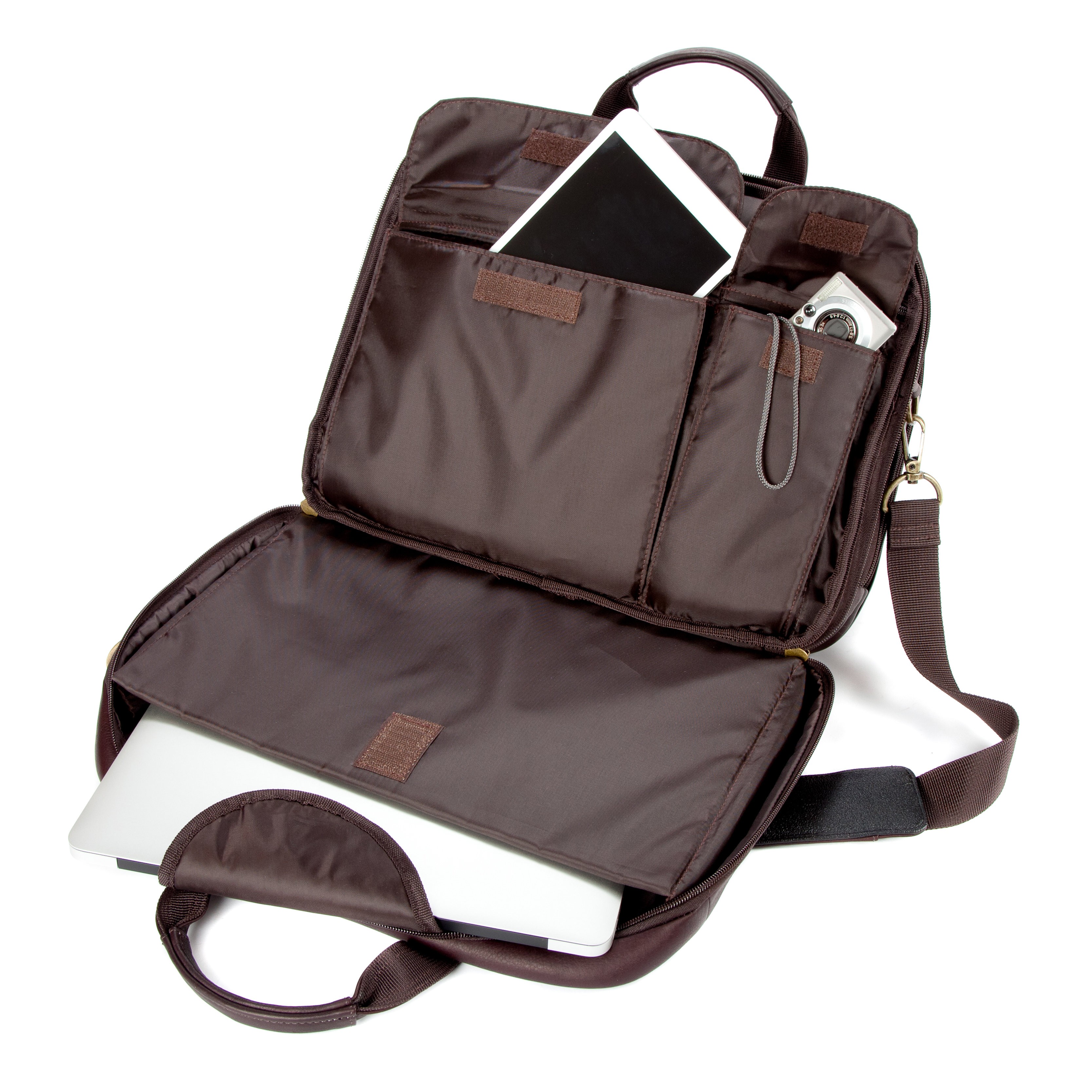 Colombian leather deals flapover laptop bag