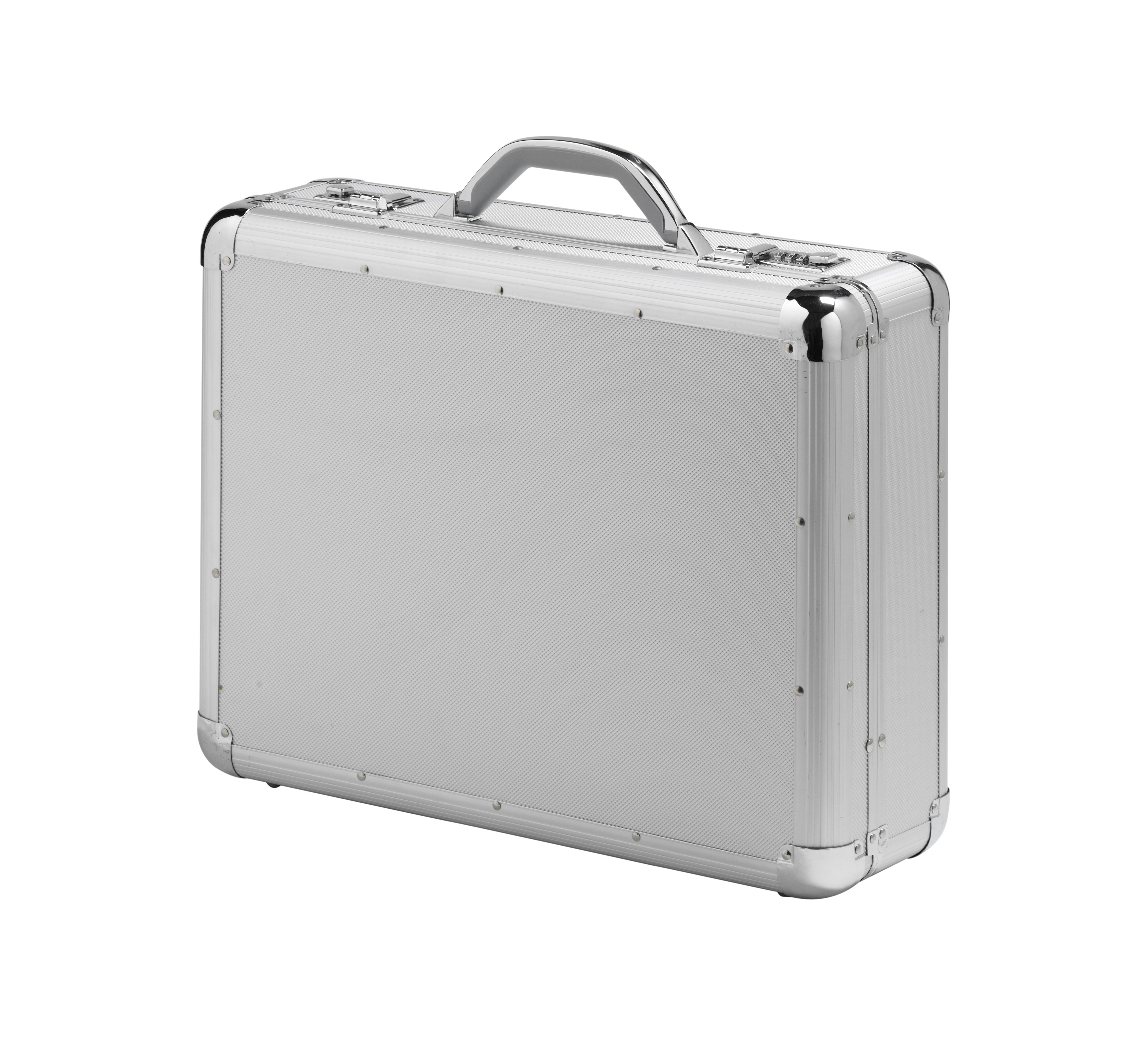 Falcon Aluminium & ABS Briefcase Marked #FI2992 Silver