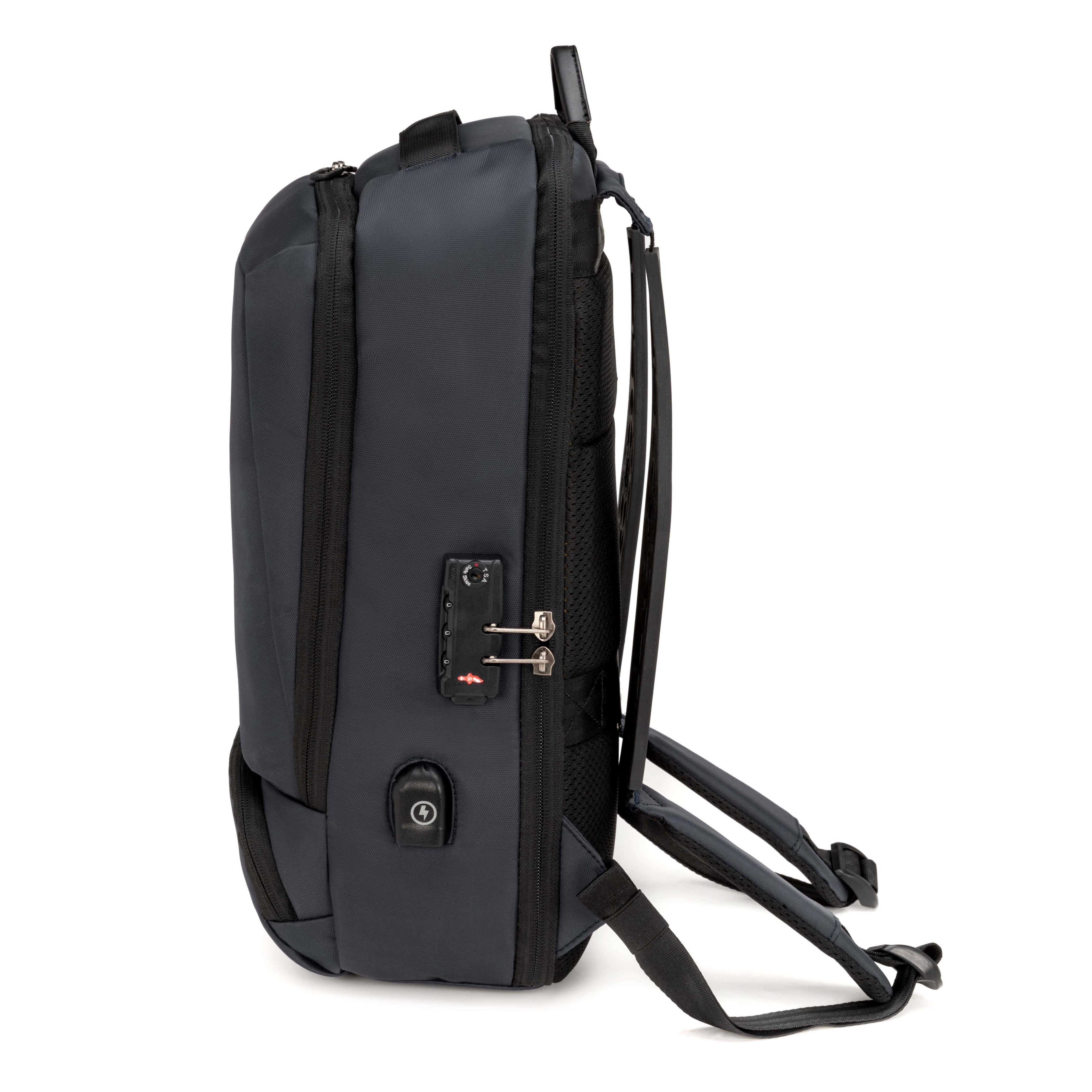 i stay 15.6 Anti theft Laptop Tablet Overnight Backpack With