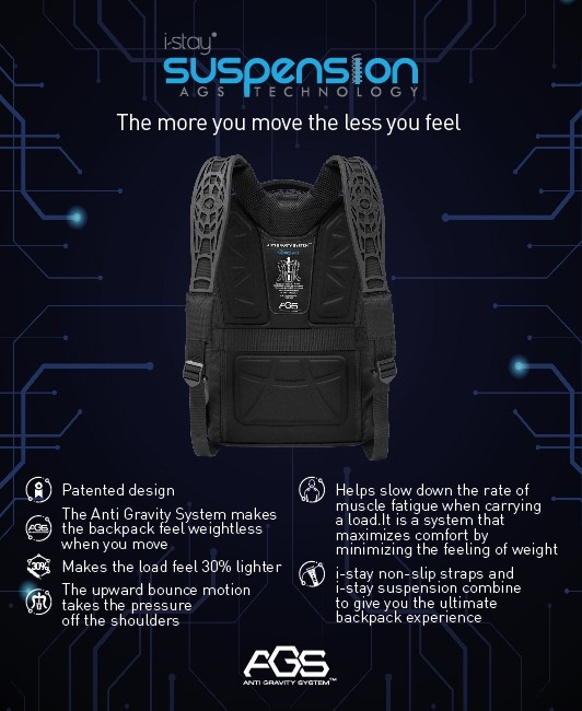 Suspended backpack on sale