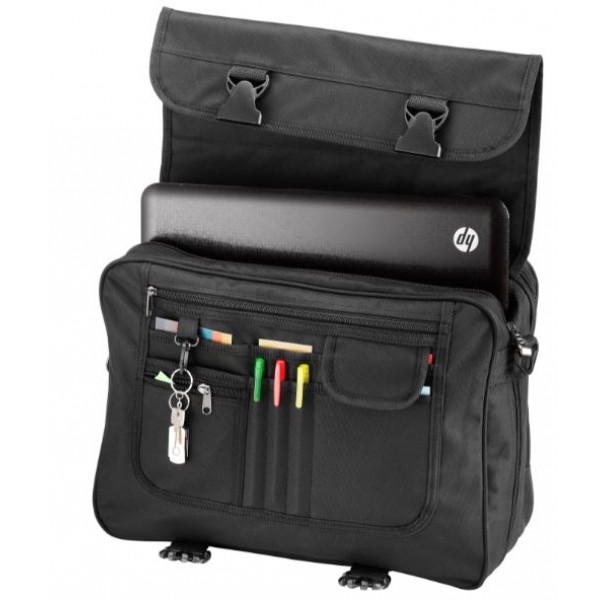 Falcon 15.6" Laptop Organiser Bag - FI2557 Black