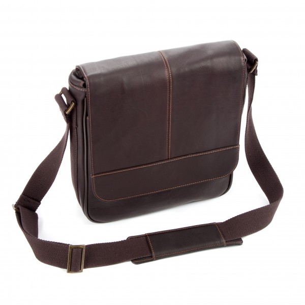 Falcon Colombian Leather 10.1" iPad/Tablet Bag - FI6702 Brown
