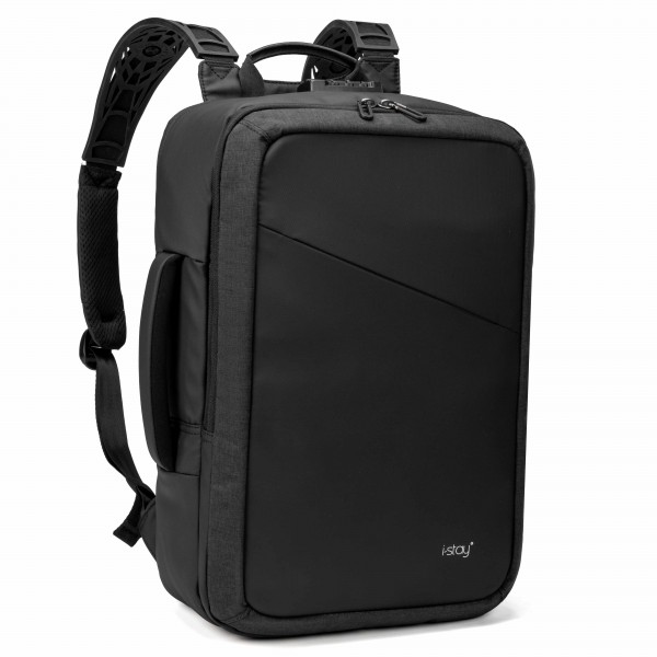 i-stay 15.6" Anti-theft Laptop & Tablet Backpack with USB - Black