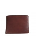 Tony Perotti Italian Vegetale Leather Wallet - TP0533 Brown