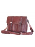 Tony Perotti Italian Vegetale Leather Satchel with Tablet Section - TP9614 Brown