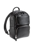 Falcon Leather Tablet Backpack - FI6718 Black