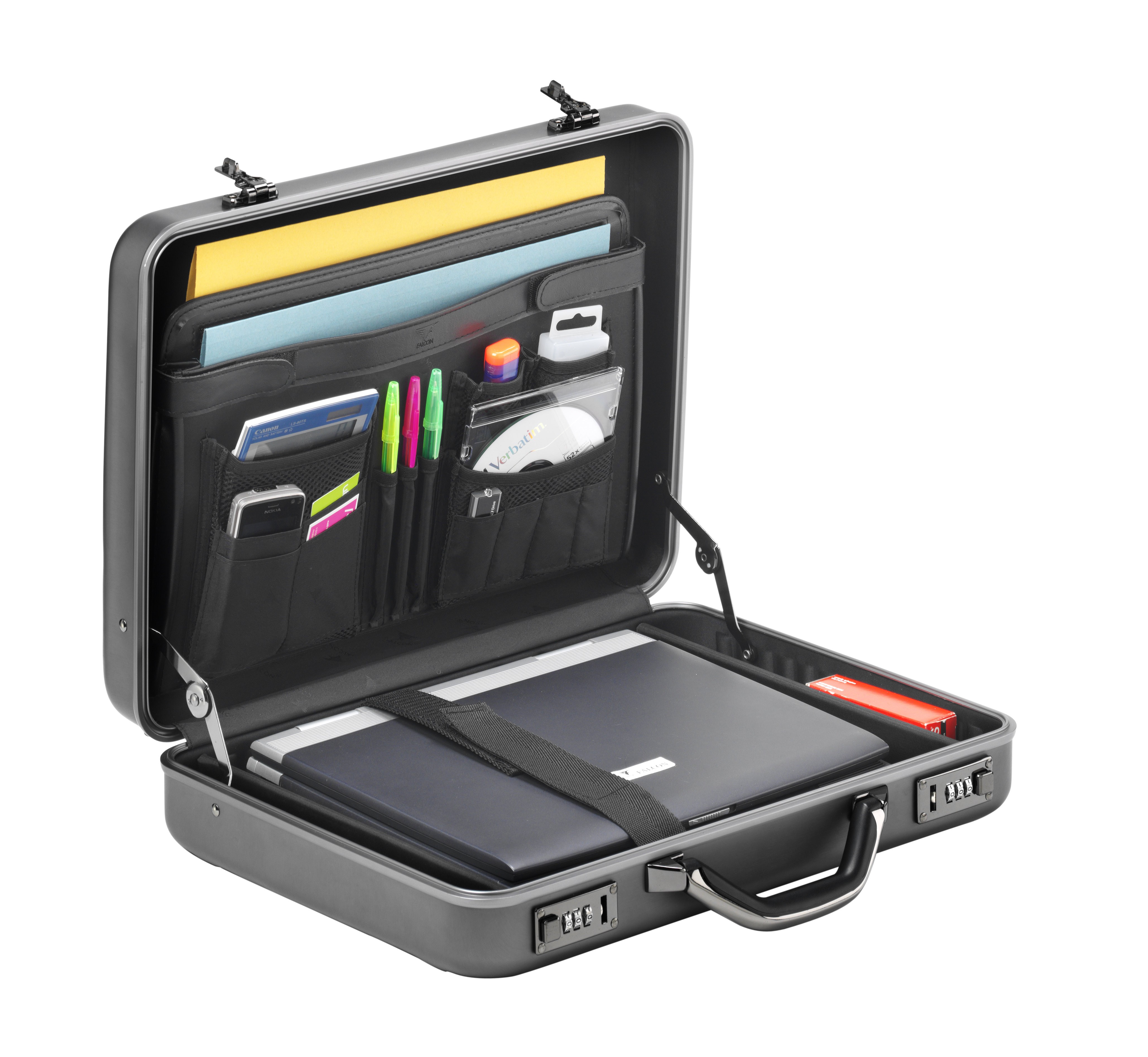 Metal laptop shop case