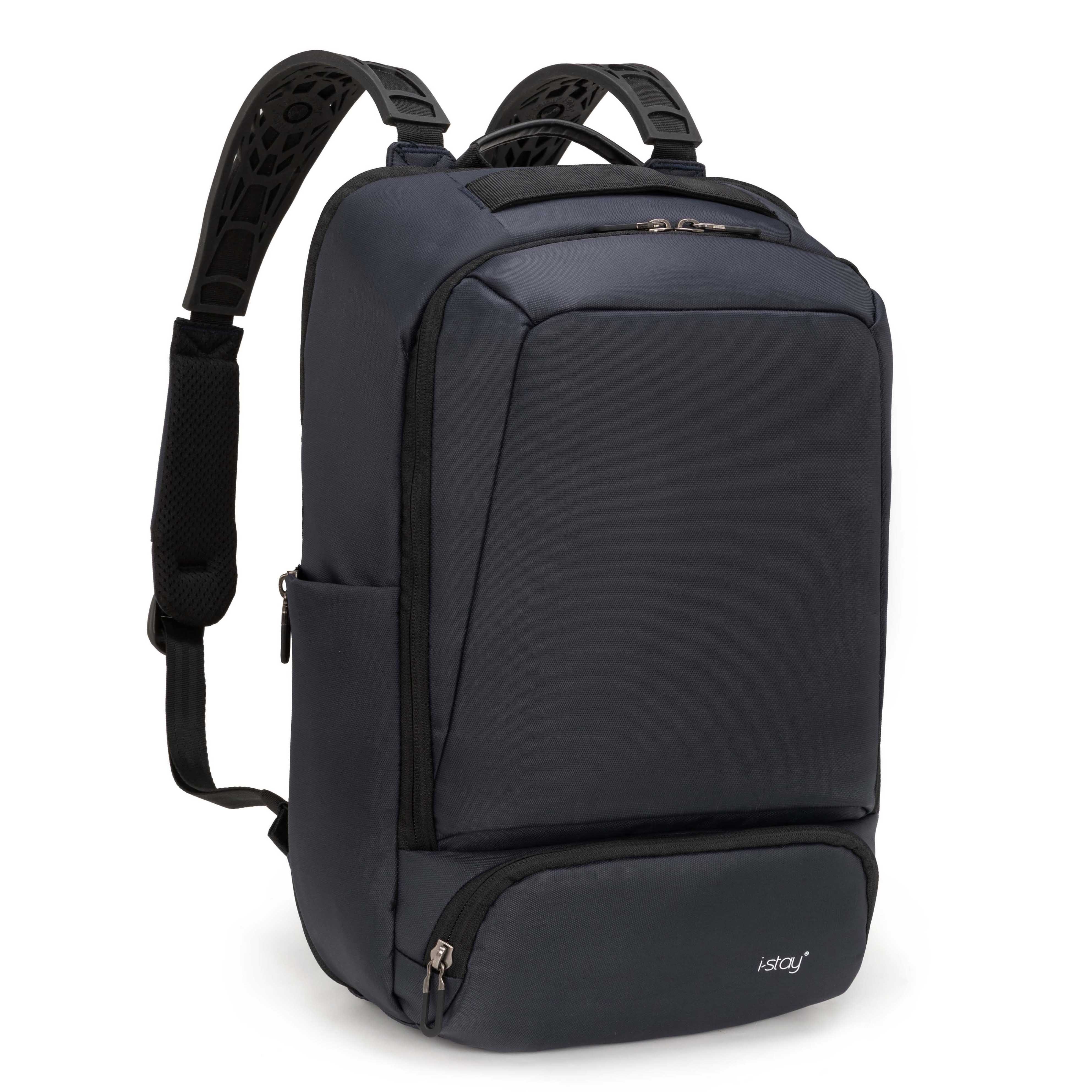 weekly Ridiculous Scorch i-stay 15.6” Anti-theft Laptop & Tablet Overnight Backpack With RFID Pocket  - Navy - Safeline Range - i-stay